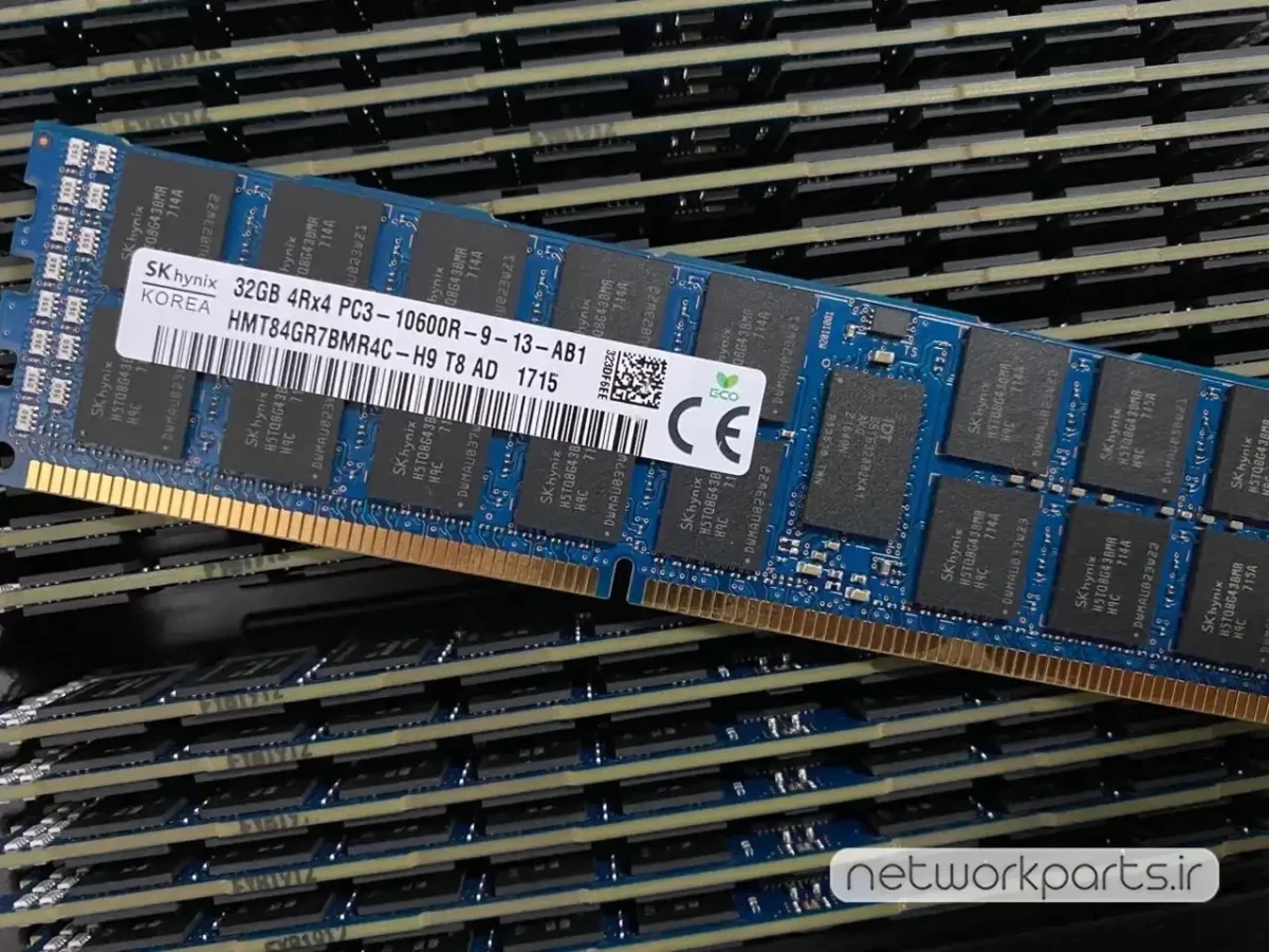 رم سرور (RAM) اس کی هاینیکس (SK hynix) مدل HMT84GR7BMR4C-H9 ظرفیت 32GB