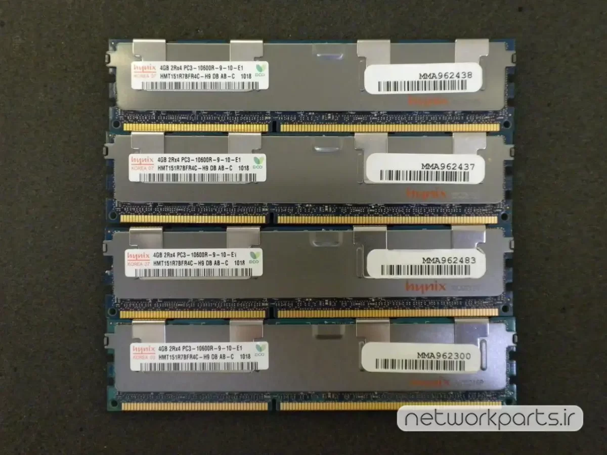 رم سرور (RAM) اس کی هاینیکس (SK hynix) مدل HMT151R7BFR4C-H9 ظرفیت 4GB