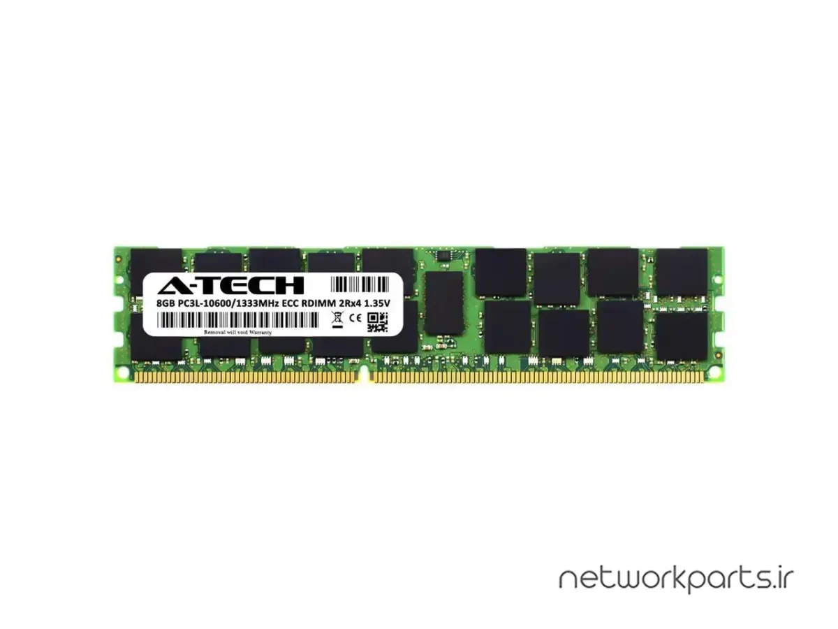 رم سرور (RAM) A-Tech مدل 2RX4-PC3L-10600R ظرفیت 8GB