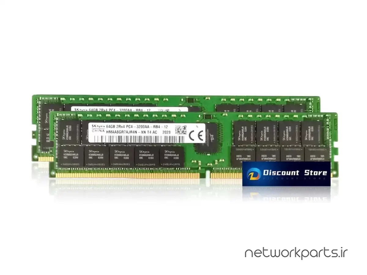 رم سرور (RAM) اس کی هاینیکس (SK hynix) مدل HMAA8GR7AJR4N-XN ظرفیت 128GB (2 x 64GB)