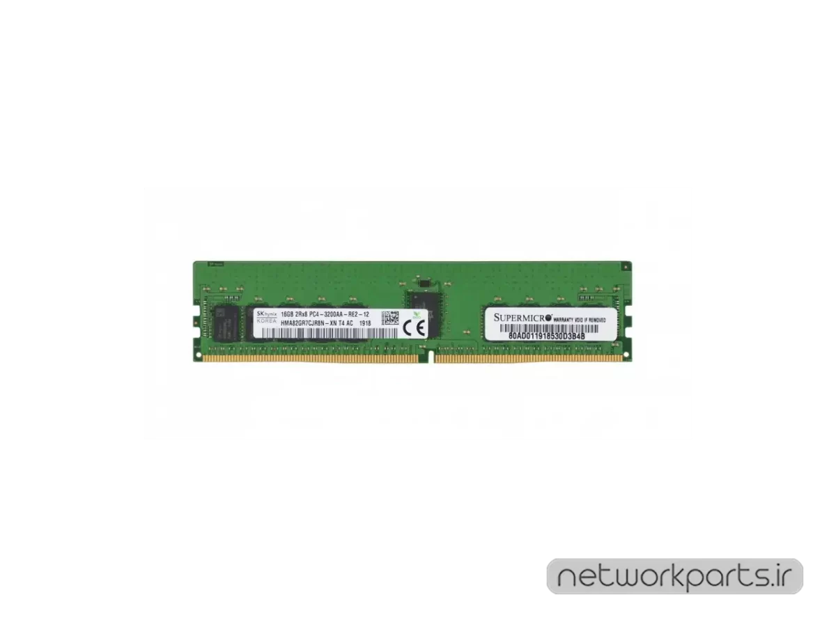 رم سرور (RAM) اس کی هاینیکس (SK hynix) مدل HMA82GR7CJR8N-XN ظرفیت 16GB