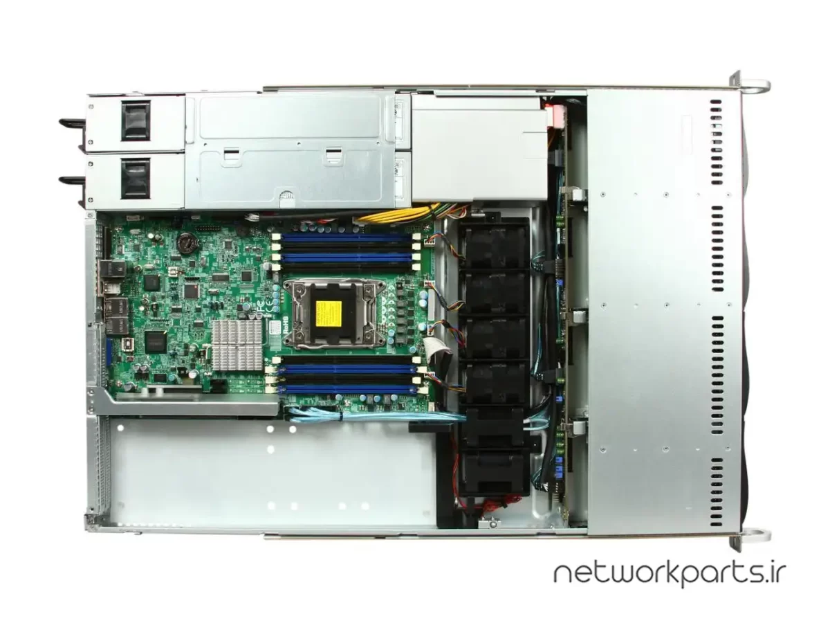 سرور رک (Rackmount) سوپرمایکرو (Supermicro) مدل SYS-5017R-WRF سوکت پردازنده LGA2011 فرم فاکتور 1U