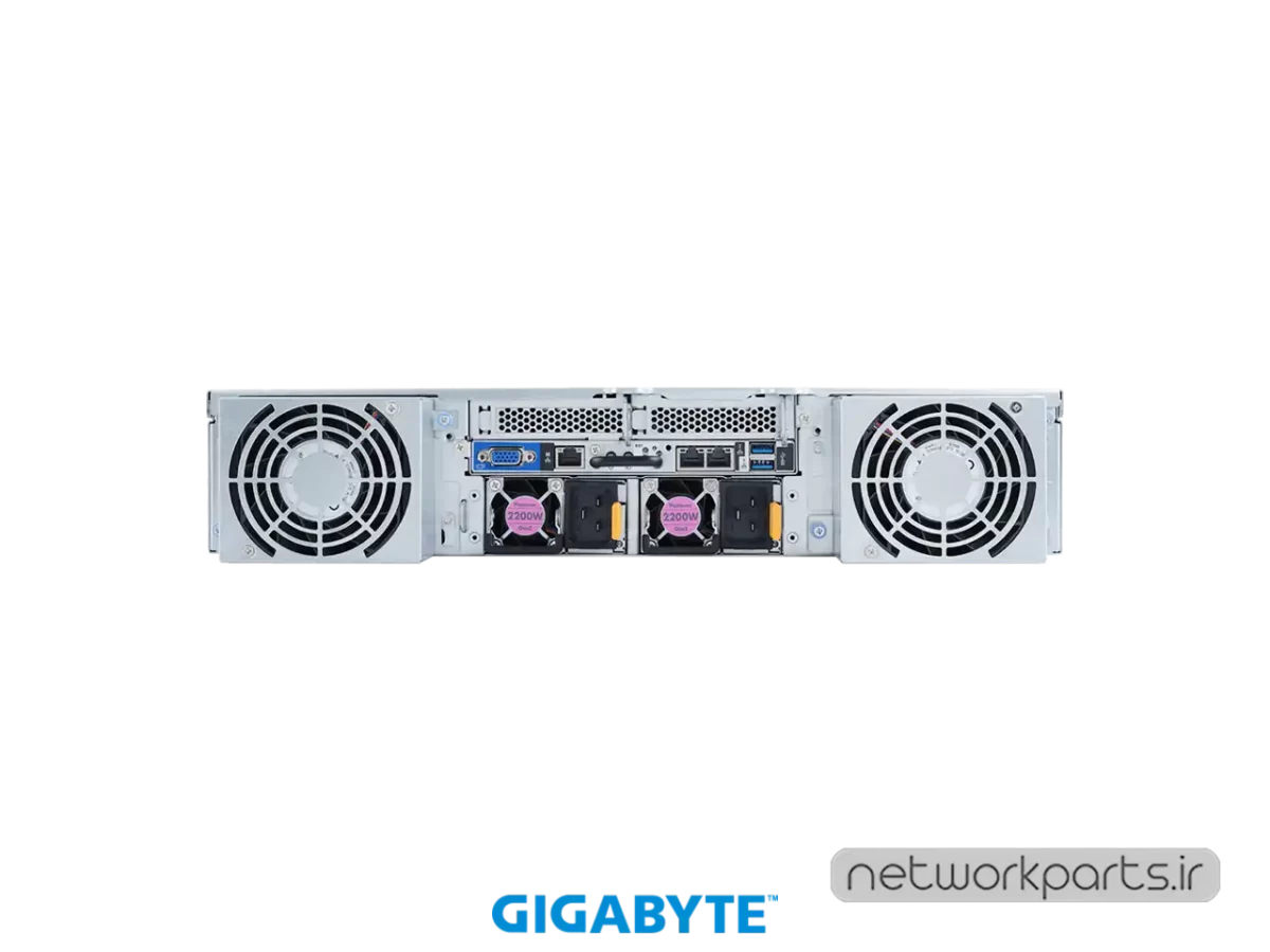 سرور رک (Rackmount) گیگابایت (GIGABYTE) مدل G292-Z43 سوکت پردازنده SP3 فرم فاکتور 2U