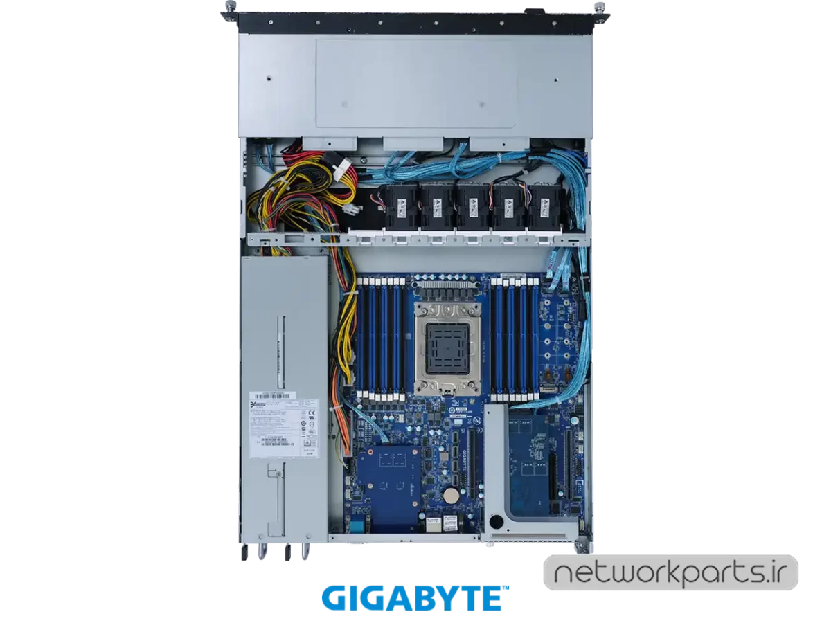 سرور رک (Rackmount) گیگابایت (GIGABYTE) مدل R152-P32 فرم فاکتور 1U