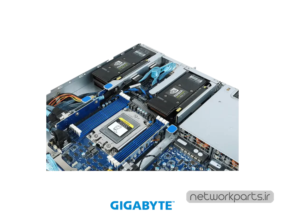 سرور رک (Rackmount) گیگابایت (GIGABYTE) مدل R162-Z10 سوکت پردازنده SP3 فرم فاکتور 1U