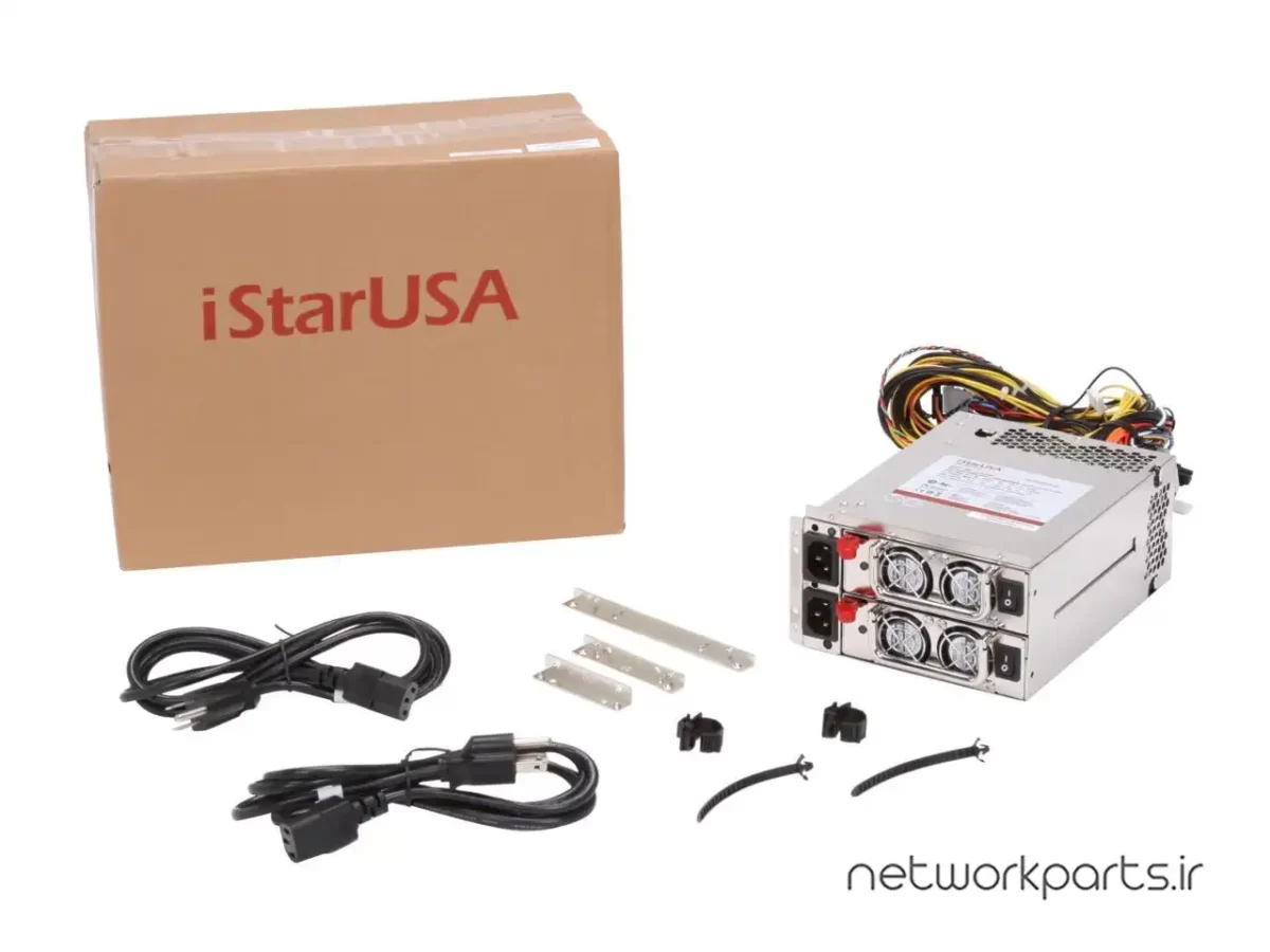 iStarUSA IS-400R8P 20+4Pin 2 x 400 W Redundant PS2 Mini Server Power Supply