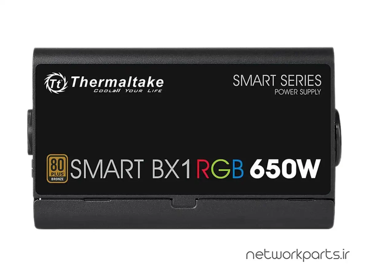 Thermaltake Smart BX1 RGB 650W Bronze SLI/ CrossFire Ready Continuous Power RGB LED ATX12V v2.3 / EPS v2.92 80 PLUS Bronze Certified 5 Year Warranty Non Modular Power Supply PS-SPR-0650NHFABU-1