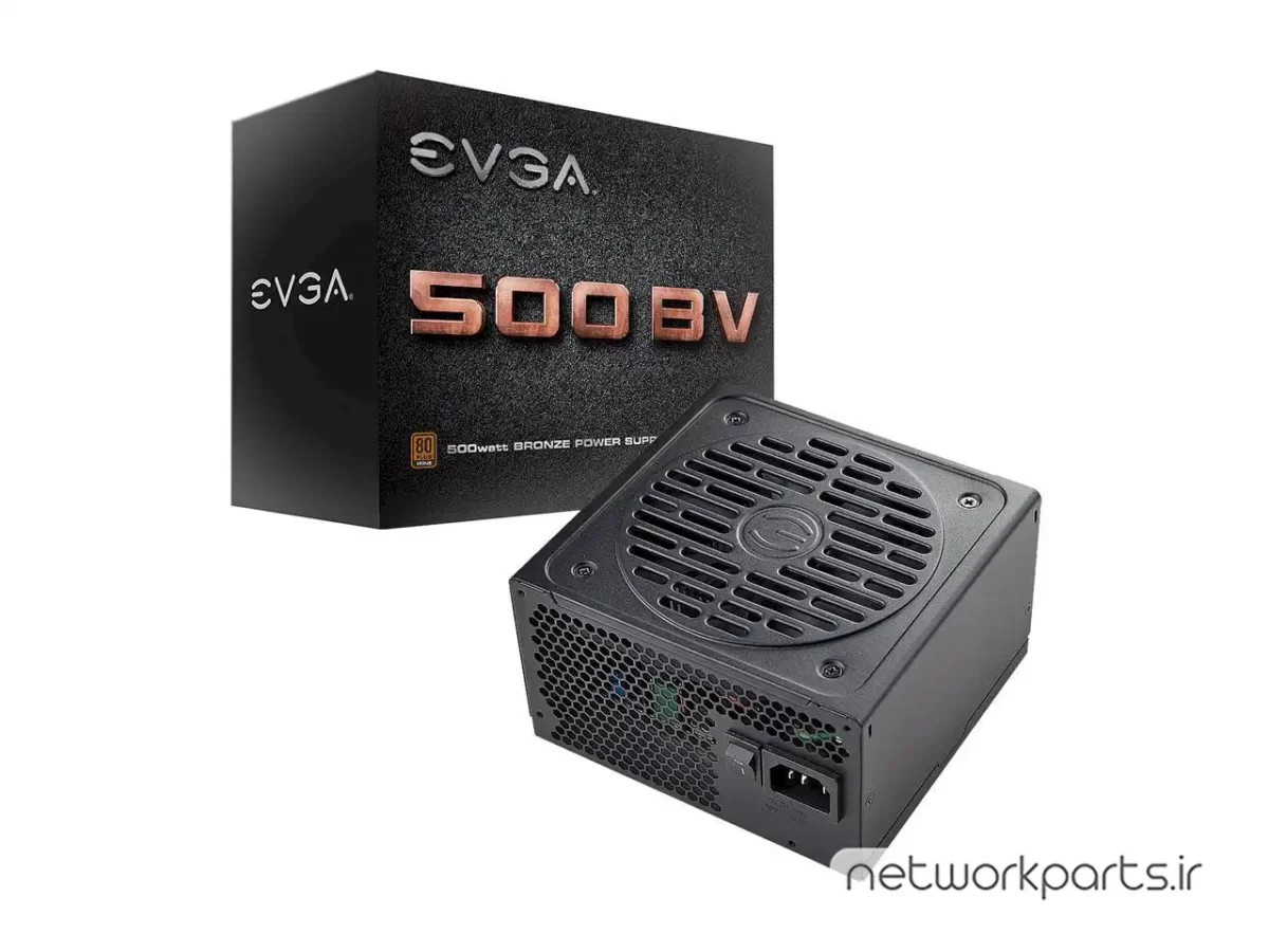 EVGA 500 BV 100-BV-0500-K1 500W ATX12V / EPS12V 80 PLUS BRONZE Certified Active PFC Power Supply