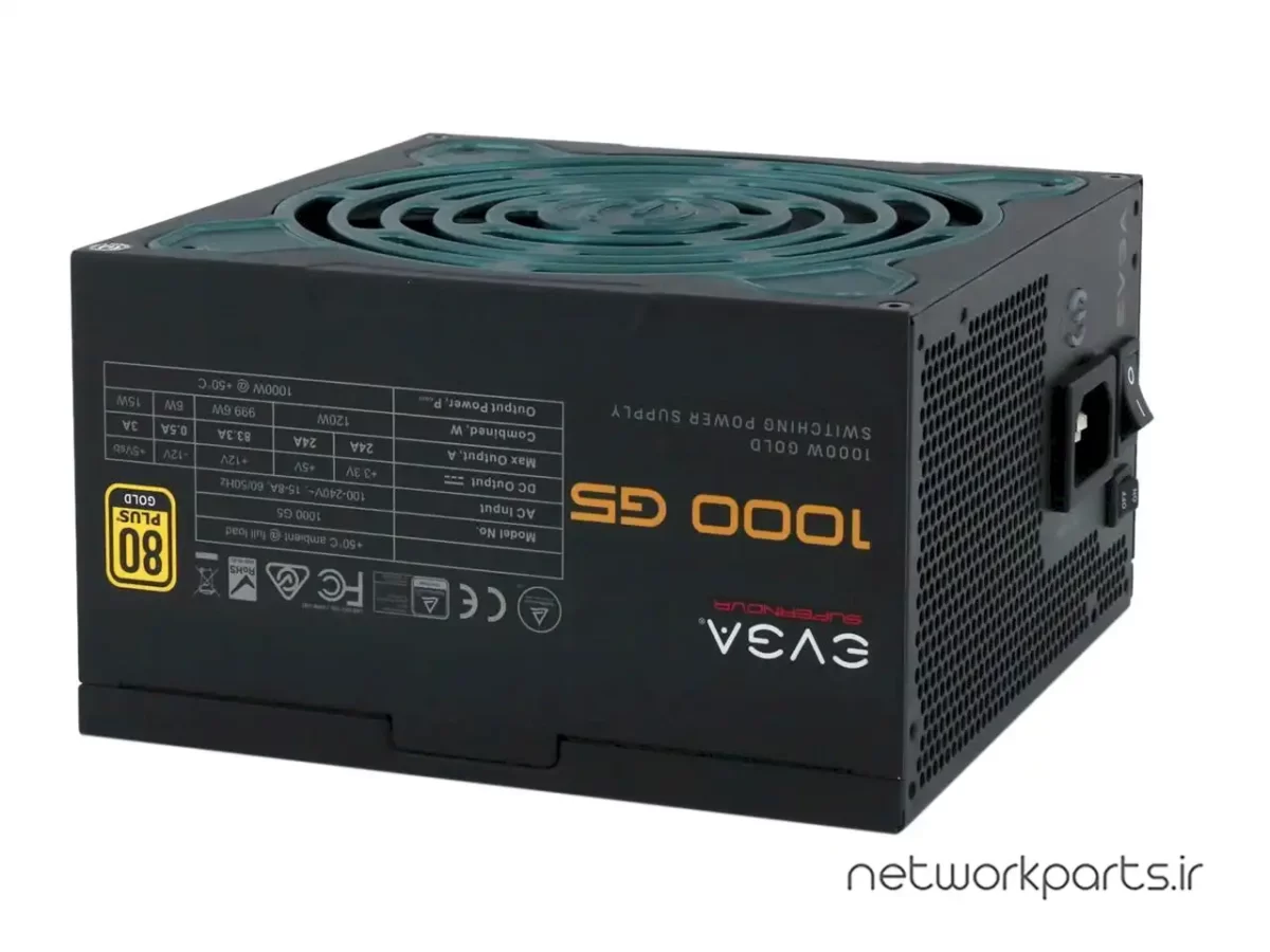 EVGA SuperNOVA 1000 G5, 80 Plus Gold 1000W, Fully Modular, Eco Mode with FDB Fan, 10 Year Warranty, Includes Power ON Self Tester, Compact 150mm Size, Power Supply 220-G5-1000-X1