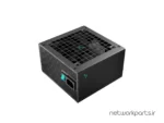 DeepCool DQ850M 80 Plus Gold Fully Modular 850W Power Supply, 120mm FDB Fan with Silent Fanless Mode, 140mm Compact Size - Black