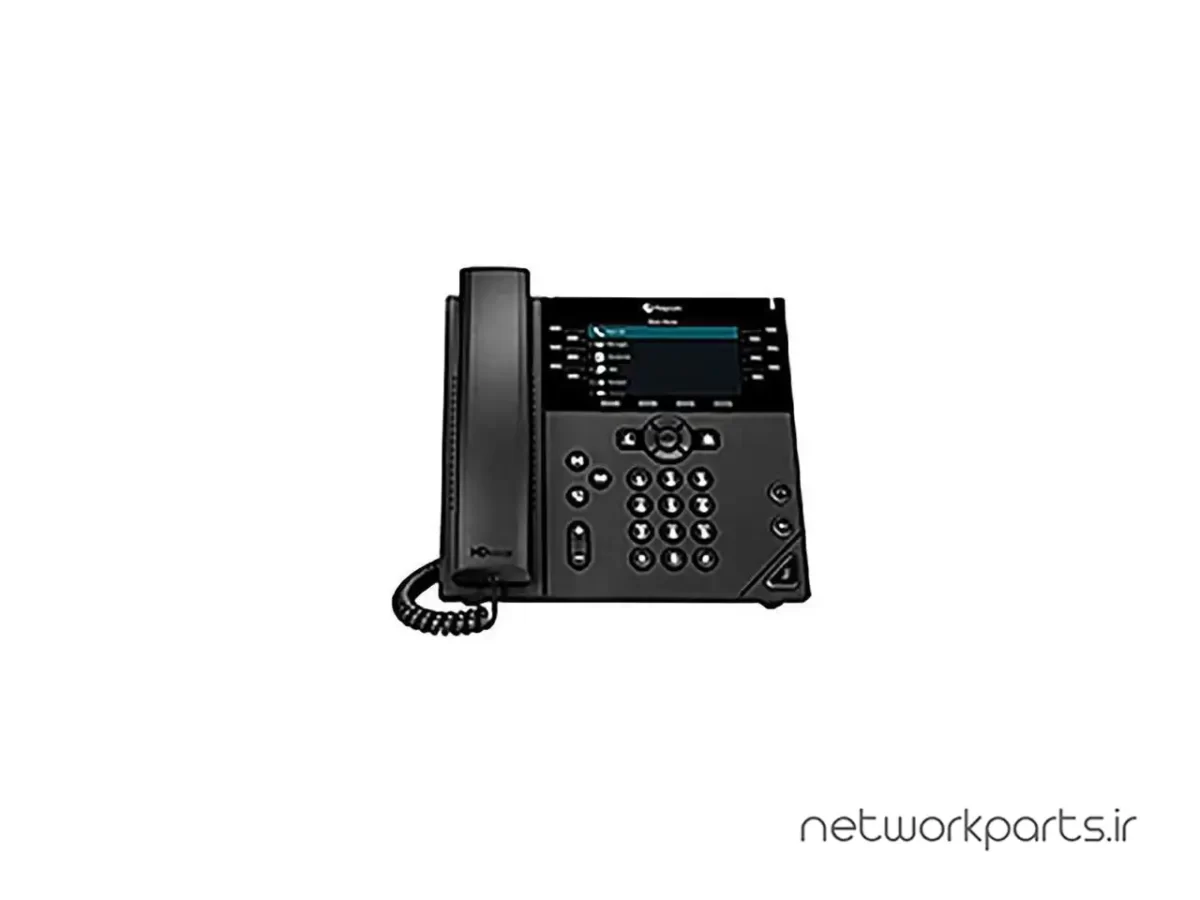تلفن تحت شبکه (VOIP) پلیکام (POLYCOM) مدل VVX 450 کد 2200-48840-001