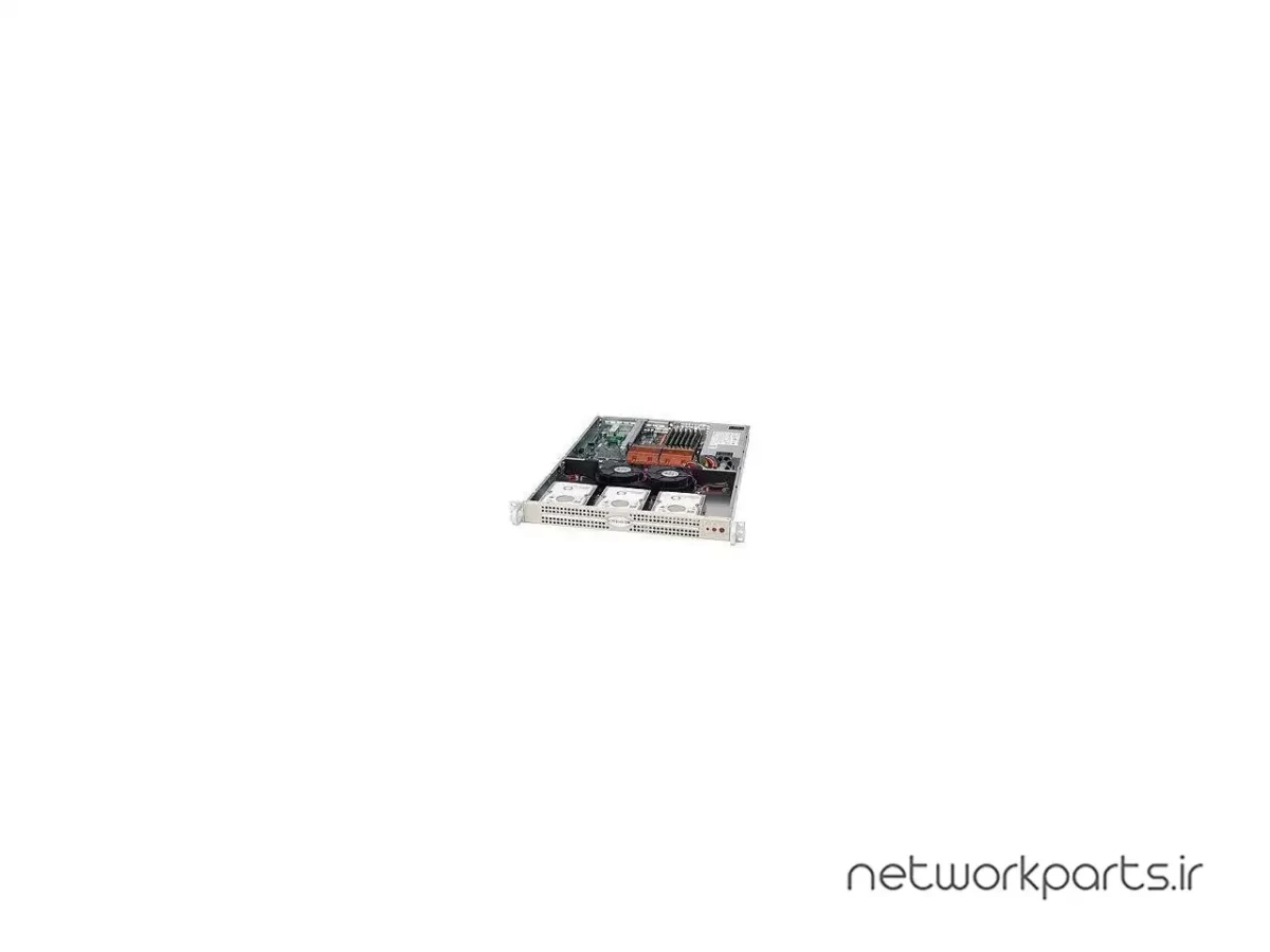 سرور رک (Rackmount) سوپرمایکرو (Supermicro) مدل SYS-6015C-NIB سوکت پردازنده LGA771 فرم فاکتور 1U