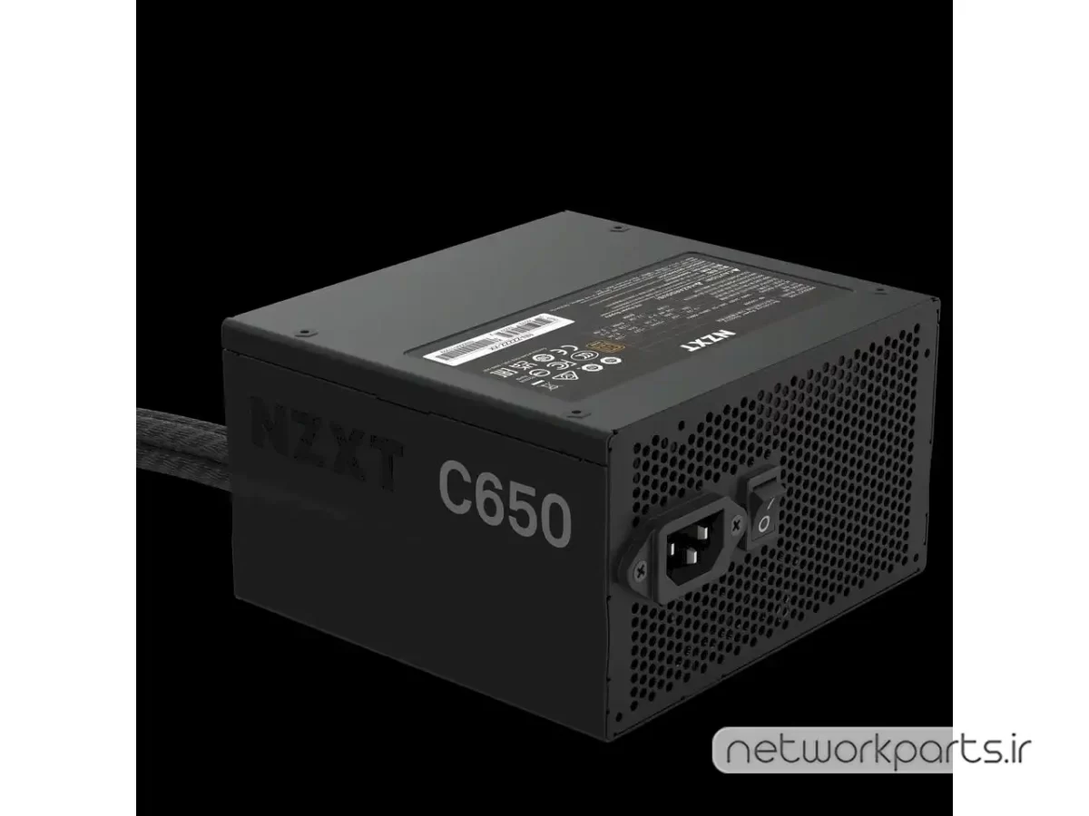 NZXT C650 650 W ATX12V v2.4 / EPS12V v2.92 80 PLUS BRONZE Certified Semi-Modular Active PFC Power Supply