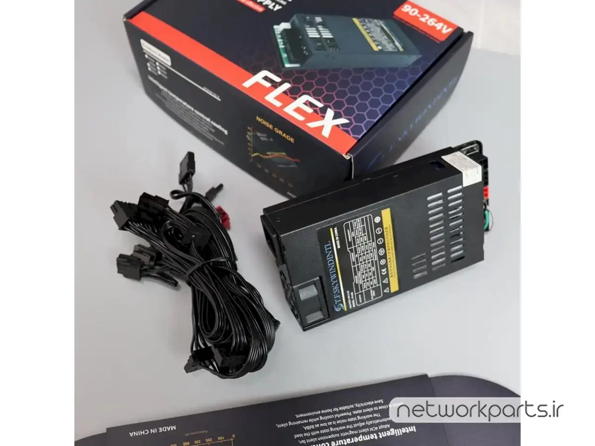 T.F.SKYWINDINTL 1U MINI Flex ATX Power Supply Unit 400W Watt Modular PSU Cable For ITX Game Desktop with Power Cable