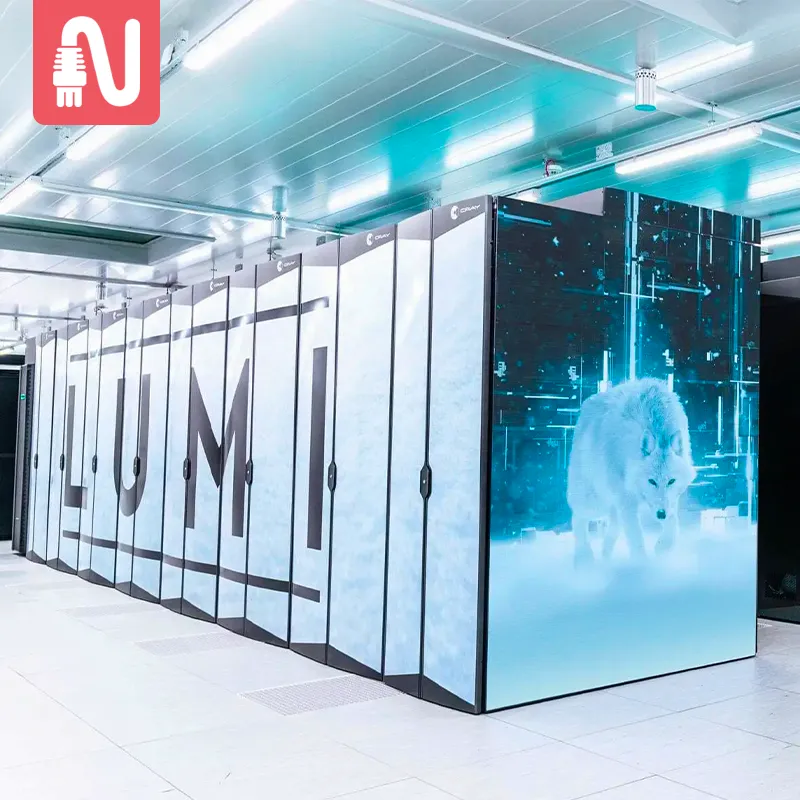 بهترین سوپر کامپیوتر دنیا-تجهیزات شبکه-networkparts-LUMI