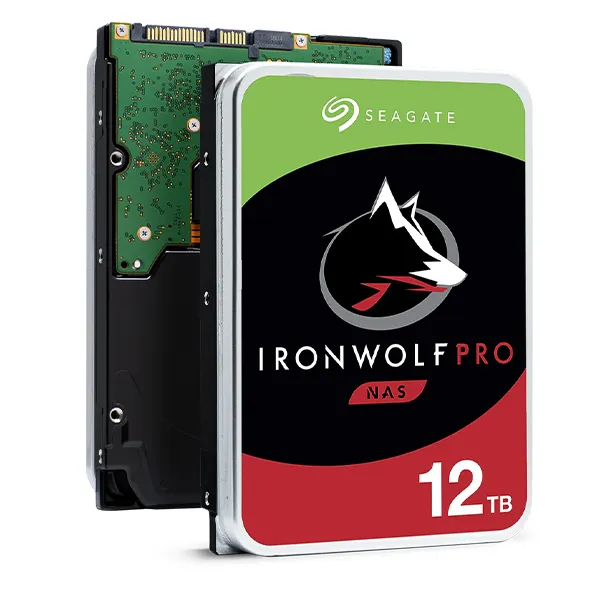 بهترین هارد دیسک اینترنال - راهنمای جامع برای مقایسه و خرید 3 تجهیزات شبکه-networkparts-بهترین هارد دیسک اینترنال Seagate IronWolf 12 TB (NAS)