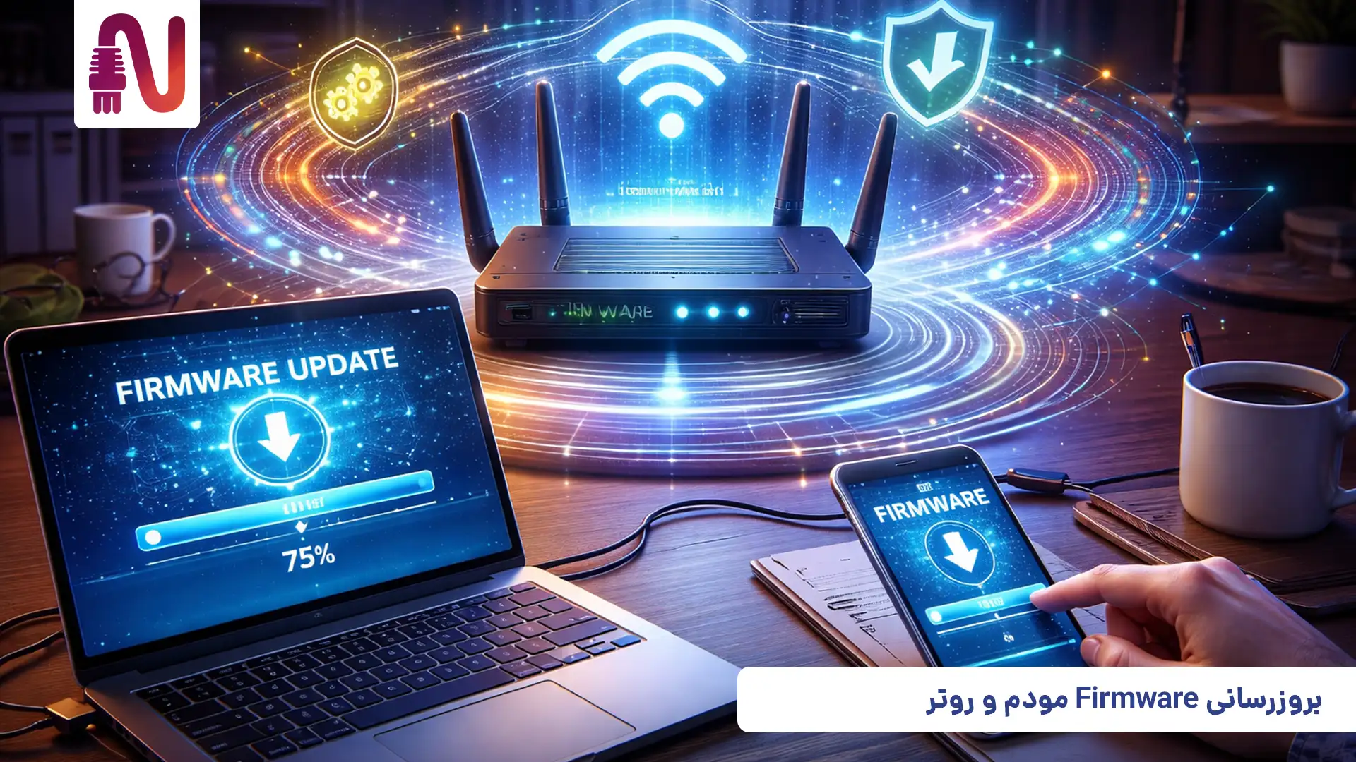راهنمای کامل رفع مشکل اتصال اینترنت و افزایش پایداری شبکه 4 راهنمای کامل رفع مشکل اتصال اینترنت و افزایش پایداری شبکه-بروزرسانی Firmware مودم و روتر-تجهیزات شبکه-networkparts