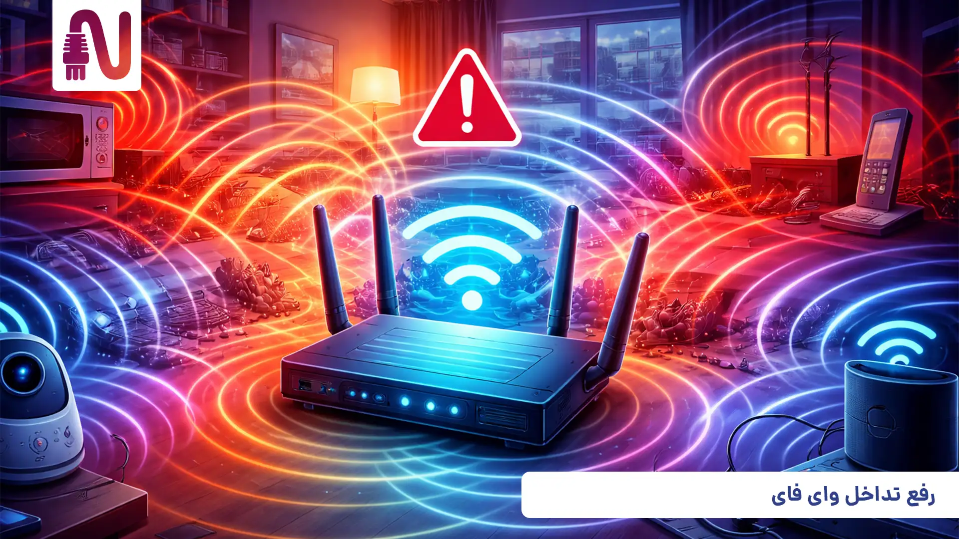 راهنمای کامل رفع مشکل اتصال اینترنت و افزایش پایداری شبکه 1 راهنمای کامل رفع مشکل اتصال اینترنت و افزایش پایداری شبکه-رفع تداخل وای فای-تجهیزات شبکه-networkparts