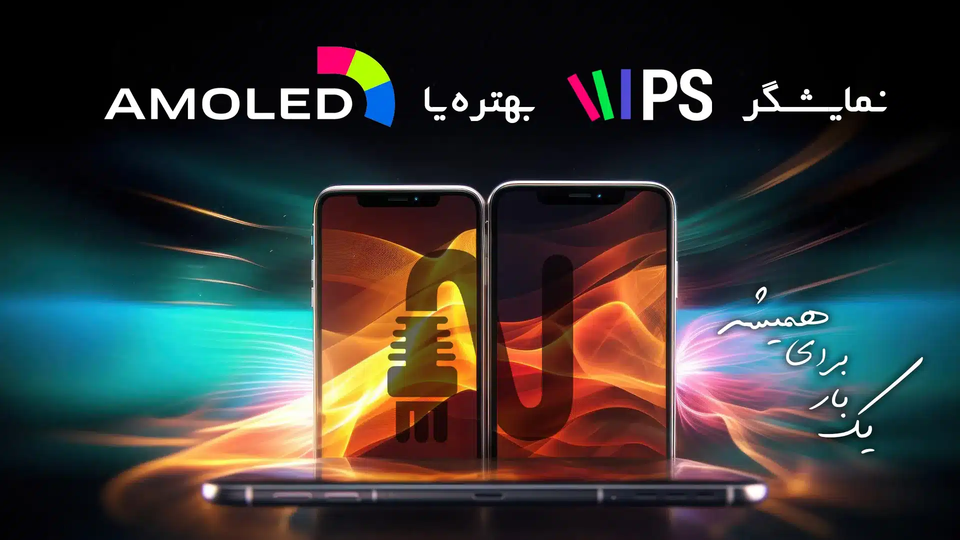 صفحه-نمایش-IPS-بهتر-است-یا-AMOLED-تجهیزات-شبکه-networkparts