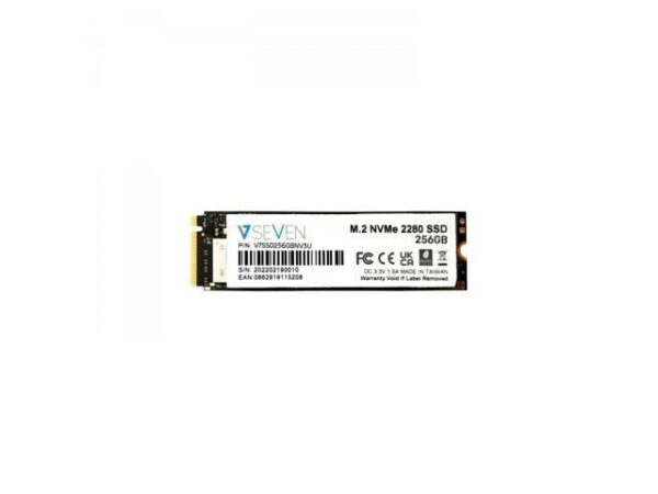 هارد درایو اس اس دی (SSD) V7 ظرفیت 256 گیگابایت فرم فاکتور M.2-2280 رابط NVMe