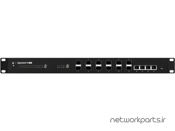 سوییچ Ubiquiti Networks مدل ES-12F-US دارای 12 پورت