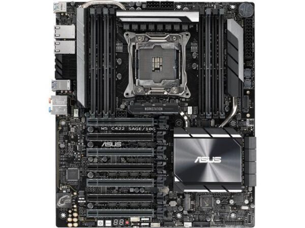 مادربرد سرور ایسوس (ASUS) مدل WS-C422Sage/10G فرم فاکتور CEB سوکت 2066