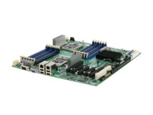 مادربرد سرور اینتل (Intel) مدل S5520HC فرم فاکتور SSI-EEB سوکت دوگانه LGA1366