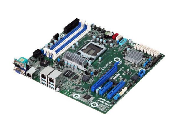 مادربرد سرور ازراک (ASRock) مدل E3C242D4U فرم فاکتور MicroATX سوکت LGA1151