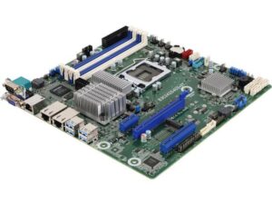 مادربرد سرور ازراک (ASRock) مدل E3C242D4U2-2T فرم فاکتور MicroATX سوکت LGA1151