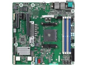 مادربرد سرور ازراک (ASRock) مدل X570D4U فرم فاکتور MicroATX سوکت PGA1331