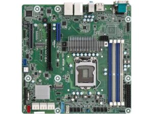 مادربرد سرور ازراک (ASRock) مدل W480M-WS فرم فاکتور MicroATX سوکت LGA1200