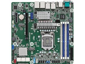 مادربرد سرور ازراک (ASRock) مدل E3C256D4U-2L2T فرم فاکتور MicroATX سوکت LGA1200