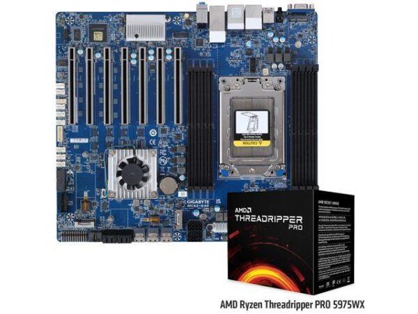 مادربرد سرور گیگابایت (GIGABYTE) مدل MC62-G40 فرم فاکتور CEB سوکت sWRX8