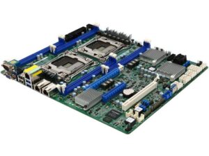 مادربرد سرور ازراک (ASRock) مدل EP2C612D8-8R فرم فاکتور SSI-ATX سوکت دوگانه LGA2011 R3