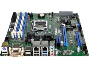 مادربرد سرور ازراک (ASRock) مدل Z97M-WS فرم فاکتور MicroATX سوکت LGA1150