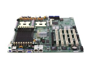 مادربرد سرور سوپرمایکرو (Supermicro) مدل X6DHE-XG2 فرم فاکتور E-ATX سوکت دوگانه mPGA604