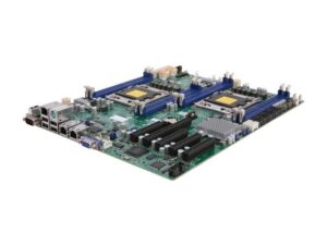 مادربرد سرور سوپرمایکرو (Supermicro) مدل MBD-X9DRD-IF-O فرم فاکتور E-ATX سوکت دوگانه LGA2011