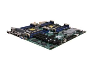 مادربرد سرور سوپرمایکرو (Supermicro) مدل MBD-X9DRH-7F-O فرم فاکتور E-ATX سوکت دوگانه LGA2011