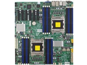 مادربرد سرور سوپرمایکرو (Supermicro) مدل MBD-X9DRD-7LN4F-B فرم فاکتور E-ATX سوکت دوگانه LGA2011