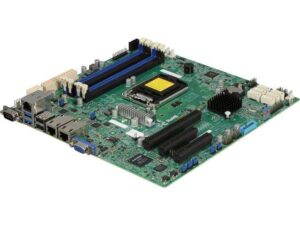مادربرد سرور سوپرمایکرو (Supermicro) مدل MBD-X10SLH-F-O فرم فاکتور uATX سوکت LGA1150