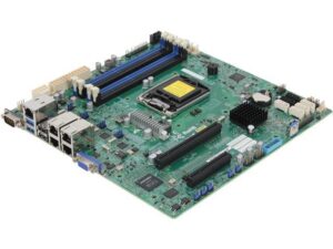 مادربرد سرور سوپرمایکرو (Supermicro) مدل MBD-X10SLM+LN4F-O فرم فاکتور MicroATX سوکت LGA1150
