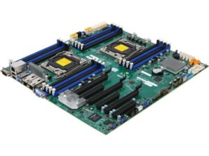 مادربرد سرور سوپرمایکرو (Supermicro) مدل MBD-X10DRI-T-O فرم فاکتور E-ATX سوکت دوگانه LGA2011-3