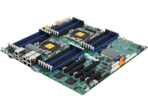 مادربرد سرور سوپرمایکرو (Supermicro) مدل MBD-X10DRI-LN4+-O فرم فاکتور E-ATX سوکت دوگانه LGA2011-3
