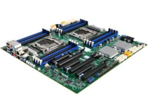 مادربرد سرور سوپرمایکرو (Supermicro) مدل MBD-X10DAC-O فرم فاکتور E-ATX سوکت دوگانه LGA2011-3
