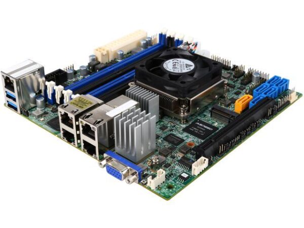 مادربرد سرور سوپرمایکرو (Supermicro) مدل MBD-X10SDV-TLN4F-O فرم فاکتور MiniITX سوکت FCBGA1667