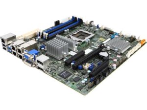 مادربرد سرور سوپرمایکرو (Supermicro) مدل MBD-X11SSZ-TLN4F-O فرم فاکتور MicroATX سوکت LGA1151