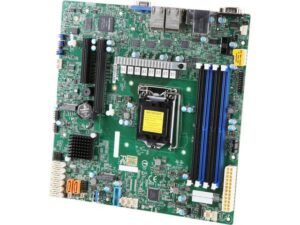 مادربرد سرور سوپرمایکرو (Supermicro) مدل MBD-X11SCH-LN4F-O فرم فاکتور MicroATX سوکت LGA1151