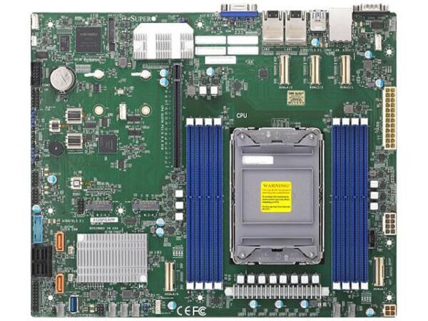 مادربرد سرور سوپرمایکرو (Supermicro) مدل MBD-X12SPO-NTF-O فرم فاکتور ATX سوکت LGA4189