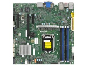مادربرد سرور سوپرمایکرو (Supermicro) مدل MBD-X12SCZ-QF-O فرم فاکتور MicroATX سوکت LGA1200