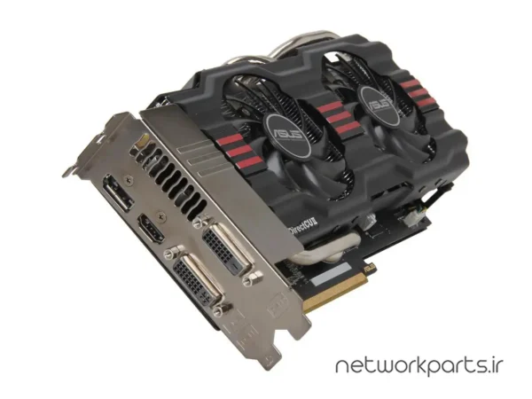 کارت گرافیکی ایسوس (ASUS) مدل GTX670-DC2-2GD5 پردازنده گرافیکی GeForce-GTX670 حافظه 2 گیگابایت نوع GDDR5